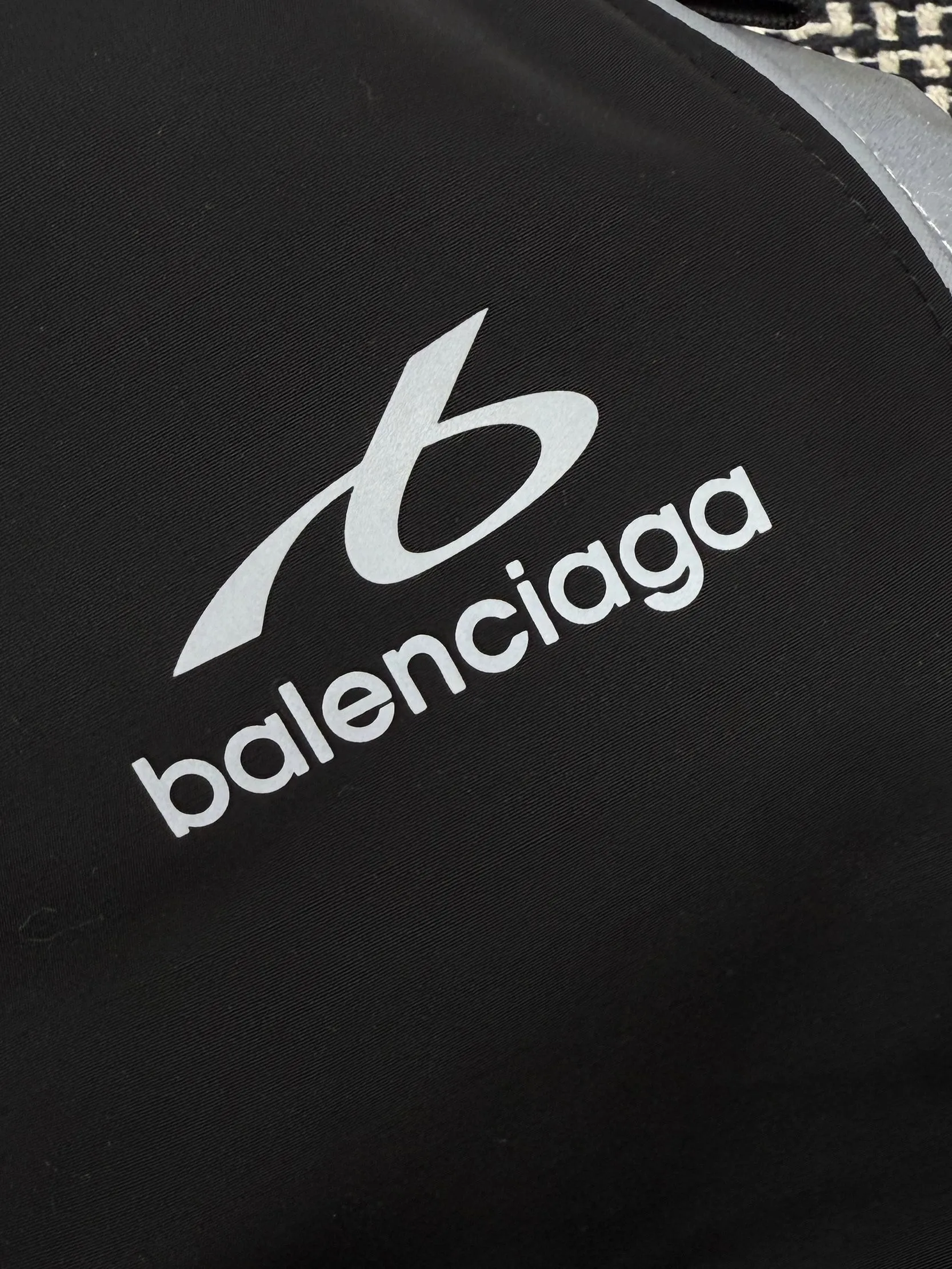 Balenciaga Paris 3M reflective print patchwork drawstring trousers XS/S/M/L